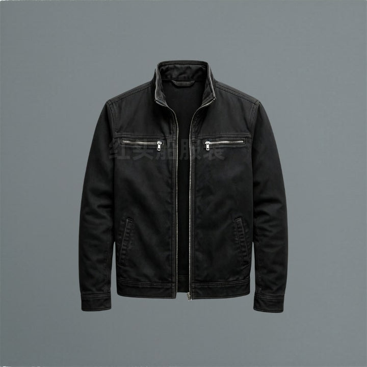 Paul | Men's Classic Cotton Jacket, Structured Casual Jacket | Bella Blue | Blue