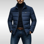 Rainer | Men's Insulated Tech Jacket, Weatherproof Men's Jacket | Bella Blue | Blue
