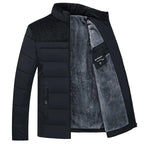 Rainer | Men's Insulated Tech Jacket, Weatherproof Men's Jacket | Bella Blue | Blue