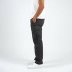 Rhys | Men's Cargo Trousers with Utility Pockets, Straight-Leg Work Trousers | Bella Blue