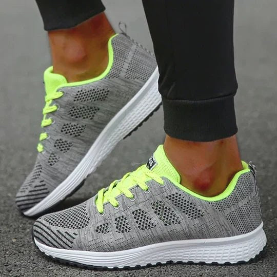 Rose | Women's Orthopaedic Trainers with Supportive Sole, Comfortable Walking Trainers | Bella Blue