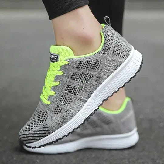 Rose | Women's Orthopaedic Trainers with Supportive Sole, Comfortable Walking Trainers | Bella Blue