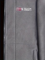 Rudolf | Men's Fleece Jacket with Collar, Outdoor Fleece Jacket | Bella Blue | Khaki