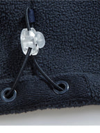 Rudolf | Men's Fleece Jacket with Collar, Outdoor Fleece Jacket | Bella Blue | Grey