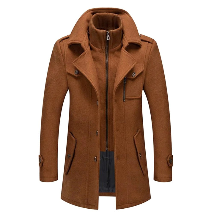 Rupert | Men's Classic Two-Piece Coat, Tailored Overcoat | Bella Blue