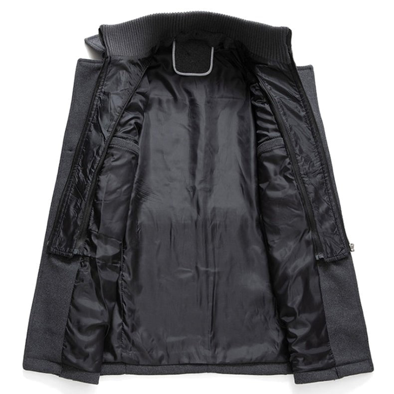 Rupert | Men's Classic Two-Piece Coat, Tailored Overcoat | Bella Blue