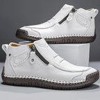 Rupert | Men's Ergonomic Slip-On Shoes, Comfortable Walking Shoes | Bella Blue