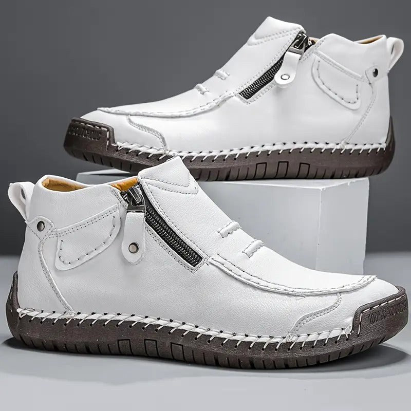 Rupert | Men's Orthopaedic Walking Shoes, Supportive Everyday Shoes | Bella Blue