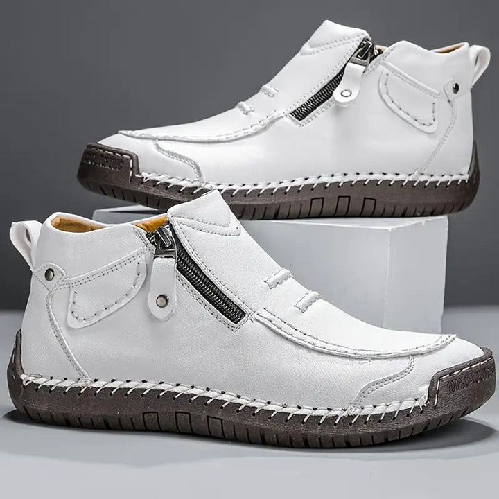 Rupert | Men's Orthopaedic Walking Shoes, Supportive Everyday Shoes | Bella Blue