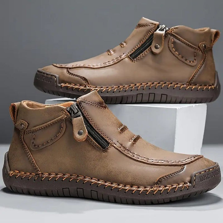 Rupert | Men's Orthopaedic Walking Shoes, Supportive Everyday Shoes | Bella Blue