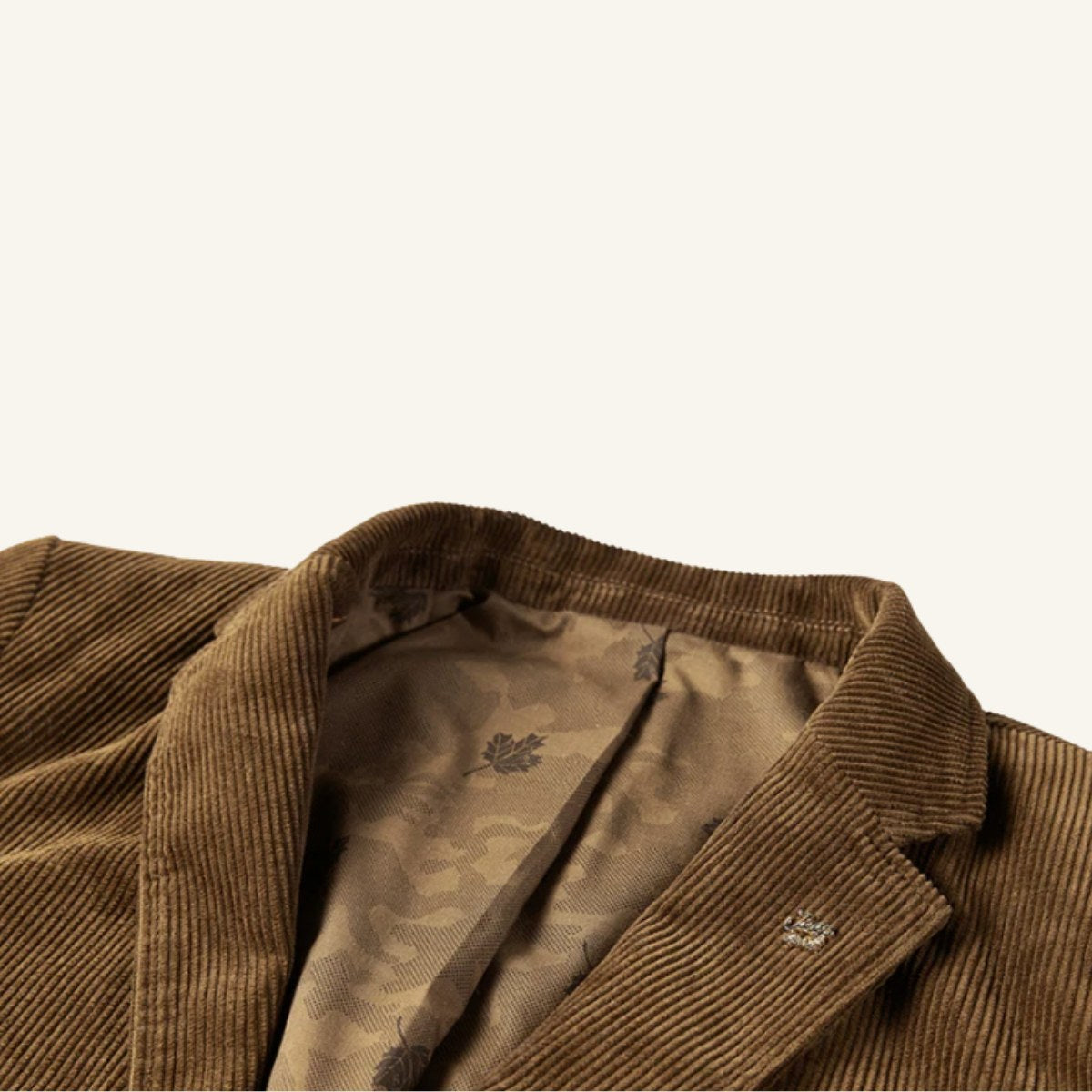 Russell | Men's Vintage Corduroy Blazer, Elbow Patch Tailored Jacket | Bella Blue