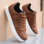 Scott | Men's Lace-Up Trainers, Low-Top Orthopedic Trainers | Bella Blue