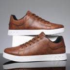 Scott | Men's Lace-Up Trainers, Low-Top Orthopedic Trainers | Bella Blue