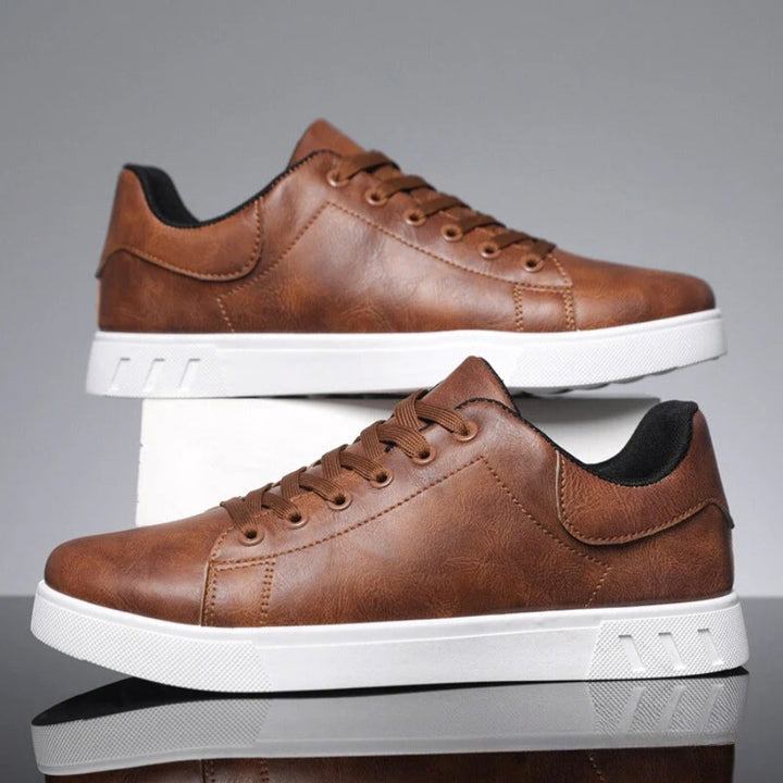 Scott | Men's Lace-Up Trainers, Low-Top Orthopedic Trainers | Bella Blue