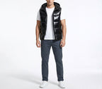 Scott | Men's Lightweight Hooded Gilet, Urban-Style Padded Gilet | Bella Blue