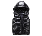 Scott | Men's Lightweight Hooded Gilet, Urban-Style Padded Gilet | Bella Blue