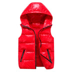 Scott | Men's Lightweight Hooded Gilet, Urban-Style Padded Gilet | Bella Blue