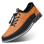 Scott | Men's Oxford Shoes with Vegan Leather Upper, Handcrafted Formal Shoes | Bella Blue