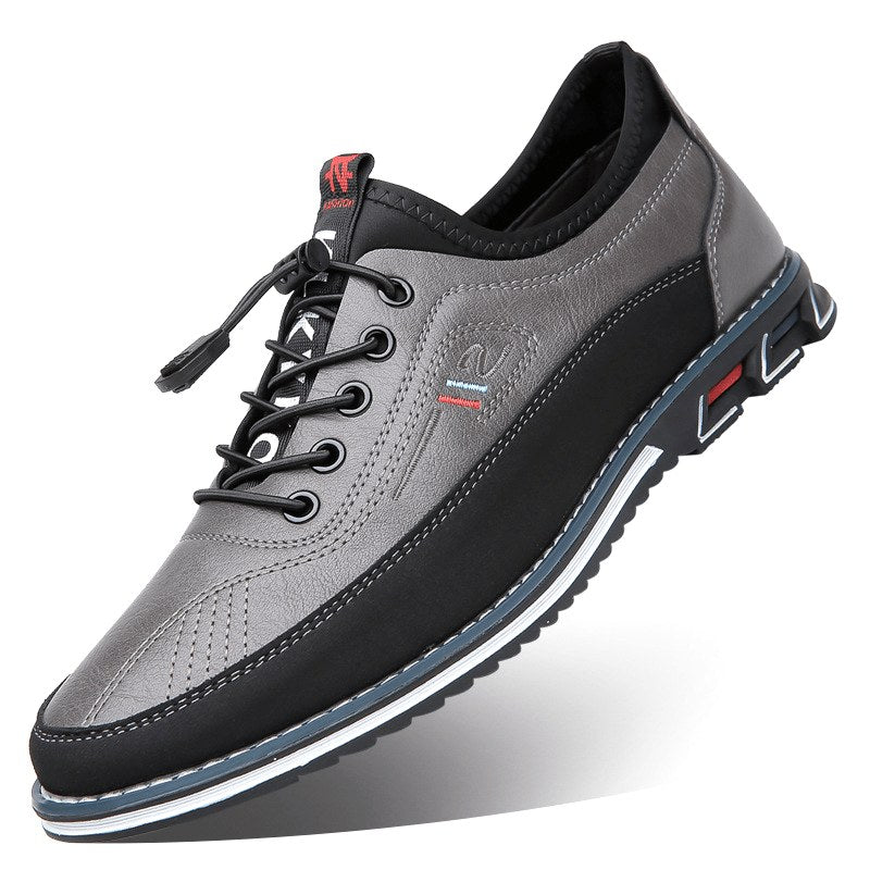 Scott | Men's Oxford Shoes with Vegan Leather Upper, Handcrafted Formal Shoes | Bella Blue