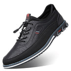 Scott | Men's Oxford Shoes with Vegan Leather Upper, Handcrafted Formal Shoes | Bella Blue