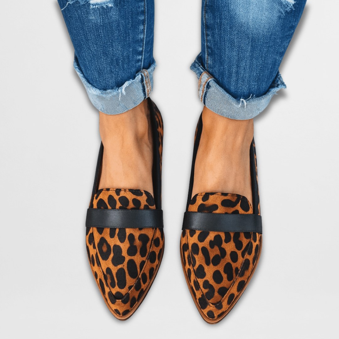 Sophie | Women's Suede Loafers, Cushioned Everyday Shoes | Bella Blue