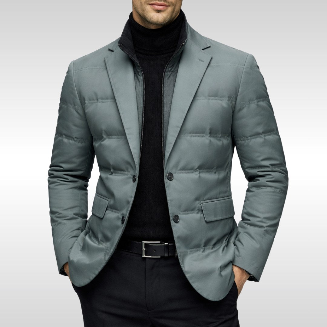 Spencer | Men's Classic Windbreaker Jacket, Lightweight Autumn Jacket | Bella Blue