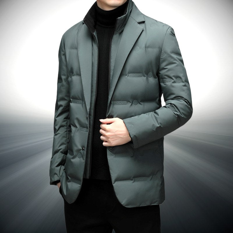 Spencer | Men's Classic Windbreaker Jacket, Lightweight Autumn Jacket | Bella Blue
