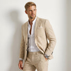 Trevor | Men's Slim-Fit Suit, Tailored Two-Piece Suit | Bella Blue