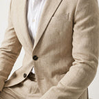Trevor | Men's Slim-Fit Suit, Tailored Two-Piece Suit | Bella Blue