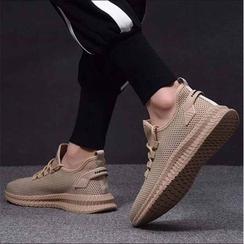 Tristan | Men's Lightweight Trainers, Breathable Modern Trainers | Bella Blue