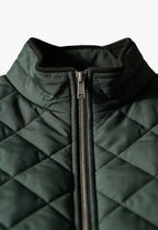 Tristan | Men's Quilted Jacket, Lightweight Autumn Coat | Bella Blue