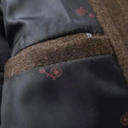 Tucker | Men's Wool Blend Tailored Trench Coat, Classic Formal Coat | Bella Blue
