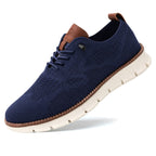 Ulrich | Men's Breathable Everyday Shoes, Comfort Shoes for Daily Use | Bella Blue | Caramel
