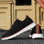 Ulrich | Men's Breathable Everyday Shoes, Comfort Shoes for Daily Use | Bella Blue | Caramel