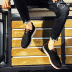 Ulrich | Men's Breathable Everyday Shoes, Comfort Shoes for Daily Use | Bella Blue | Caramel