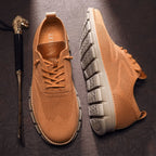 Ulrich | Men's Breathable Everyday Shoes, Comfort Shoes for Daily Use | Bella Blue | Brown