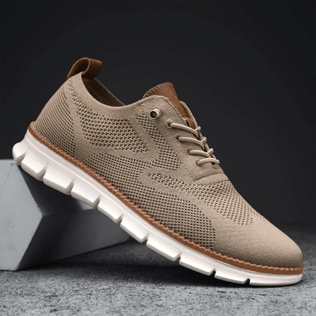 Ulrich | Men's Breathable Everyday Shoes, Comfort Shoes for Daily Use | Bella Blue | Green