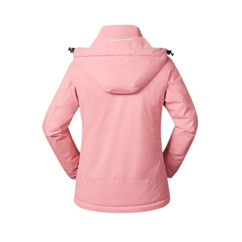 Victoire | Women's Hooded Heated Jacket with USB Power, Adjustable Temperature Jacket | Bella Blue