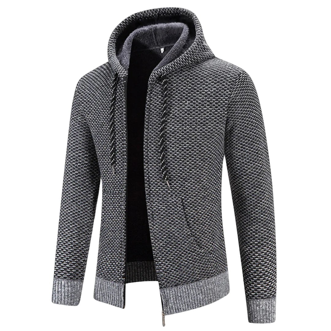 Viktor | Men's Premium Hoodie, Elegant Hooded Sweatshirt | Bella Blue | Green