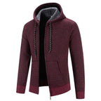 Viktor | Men's Premium Hoodie, Elegant Hooded Sweatshirt | Bella Blue | Green