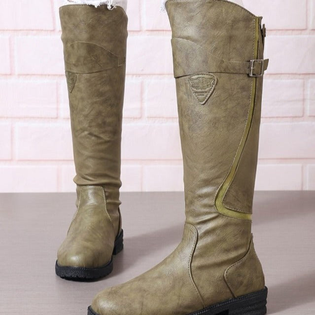Violet | Women's Waterproof Boots, Practical Everyday Boots | Bella Blue | Green