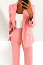 Vivienne | Women's Tailored Blazer and Trouser Set | Bella Blue