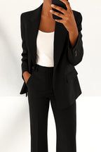 Vivienne | Women's Tailored Blazer and Trouser Set | Bella Blue