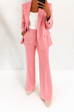 Vivienne | Women's Tailored Blazer and Trouser Set | Bella Blue | Black