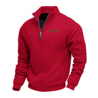 Waldemar | Men's Fleece Jumper, Casual Men's Sweatshirt | Bella Blue | Beige