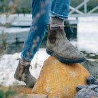 Werner | Women's Chelsea Boots, Elegant Autumn Boots | Bella Blue | Brown