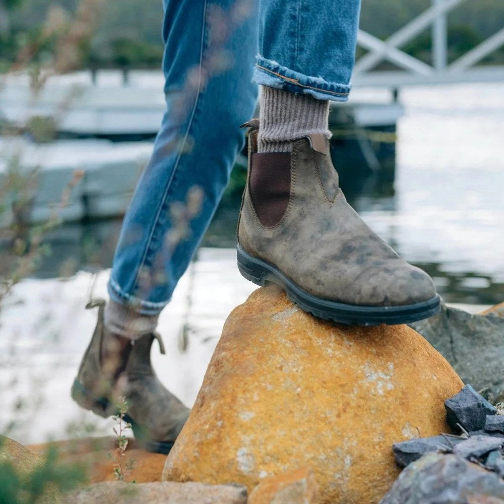 Werner | Women's Chelsea Boots, Elegant Autumn Boots | Bella Blue | Brown