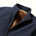 Wyatt | Men's Fleece-Lined Jacket, Relaxed Structured Autumn Jacket | Bella Blue