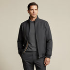 Wyatt | Men's Fleece-Lined Jacket, Relaxed Structured Autumn Jacket | Bella Blue