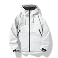 Xavier | Women's Hooded Shell Jacket, Lightweight Windproof Coat | Bella Blue